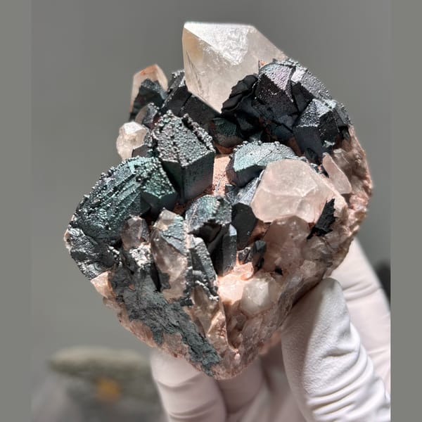 Quartz with Limonite Madagascar 10.5 cm — alternate view