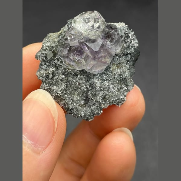 Fluorite from Fujian — alternate view