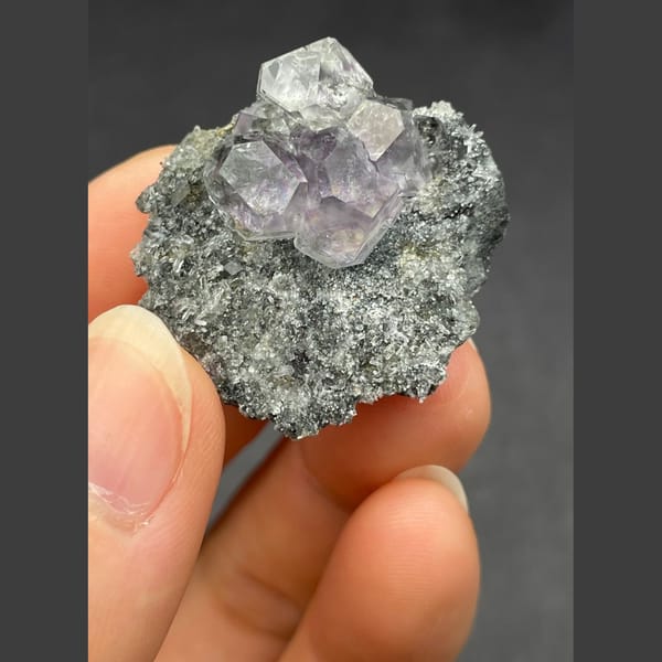 Fluorite from Fujian — alternate view