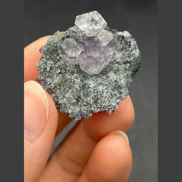 Fluorite from Fujian — detail view