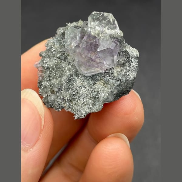 Fluorite from Fujian — detail view