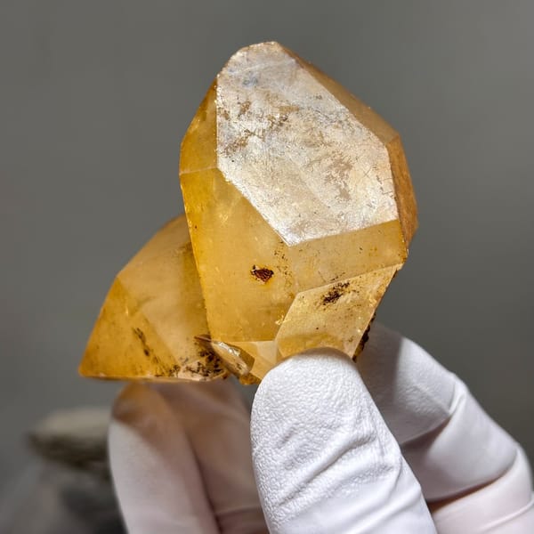 Golden Quartz Cluster Xuebaoding 7.1 cm — alternate view