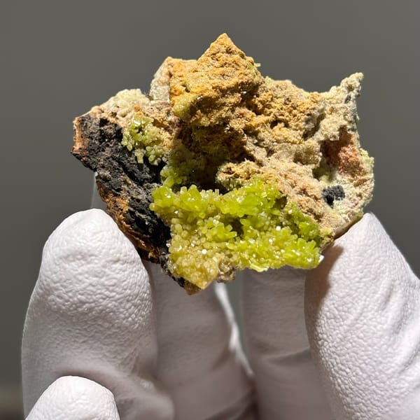 Green Pyromorphite Guangxi 3.8 cm — alternate view