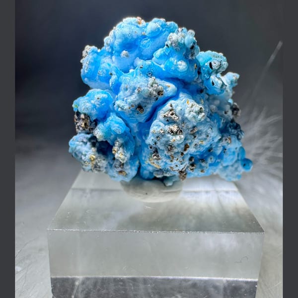 Bright Blue Gibbsite 2.0 cm