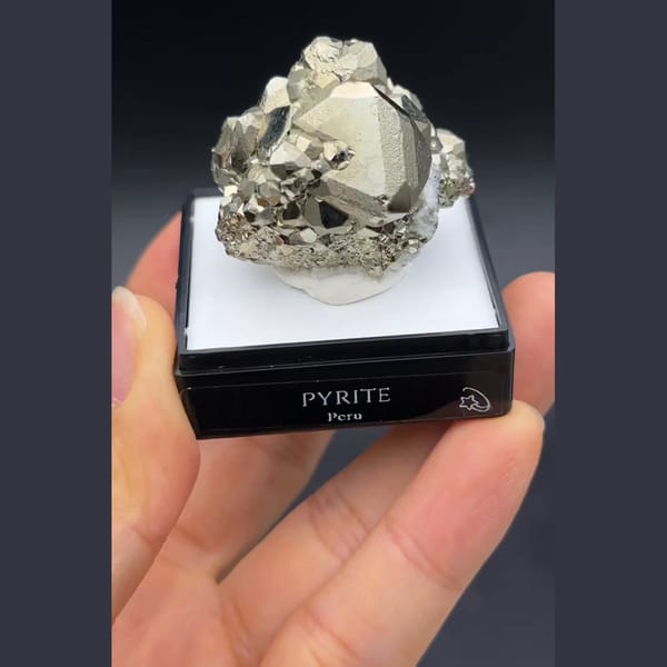 Pyrite from Peru — complete view