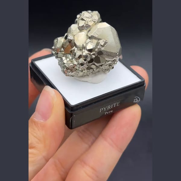 Pyrite from Peru — alternate view