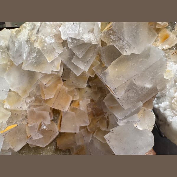 Large Clear Fluorite Plate 10.0 cm — alternate view