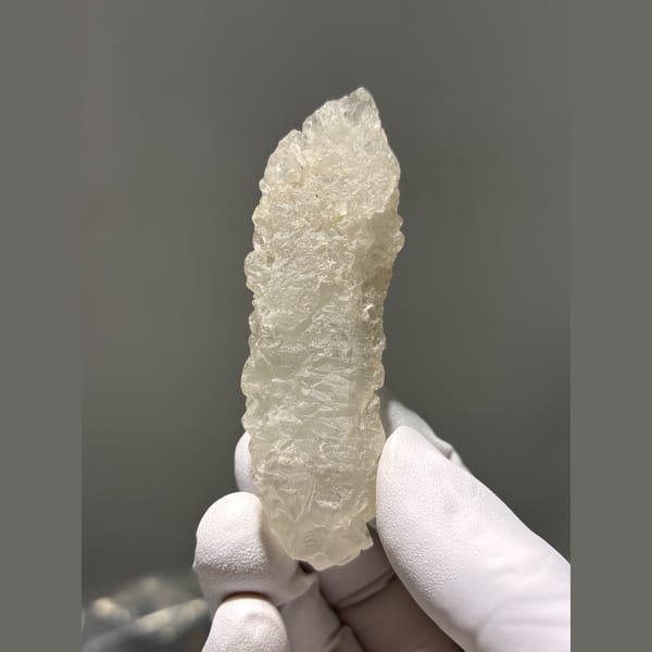 Etched Quartz Crystal, Madagascar