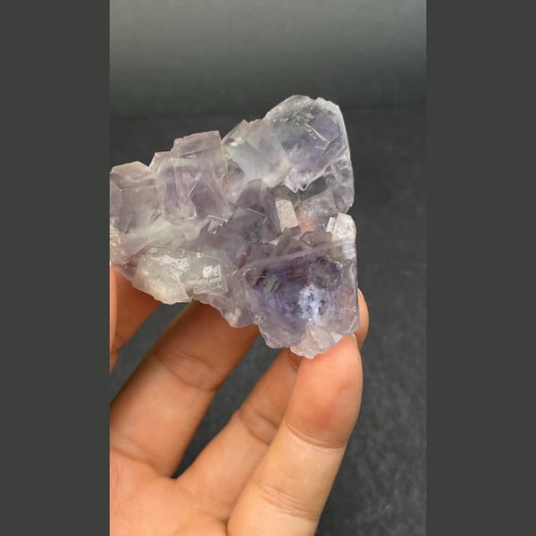Fluorite from Yaogangxian — complete view