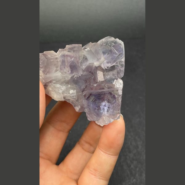 Fluorite from Yaogangxian — detail view