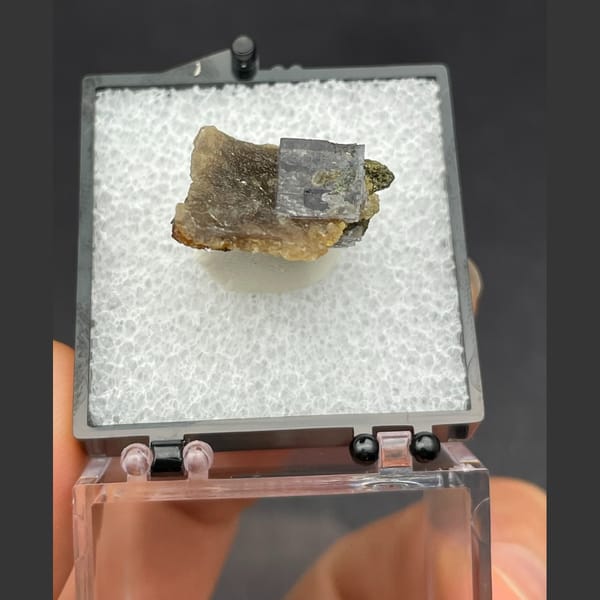 Fluorite from Yaogangxian — detail view