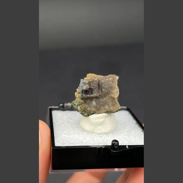 Fluorite from Yaogangxian — detail view