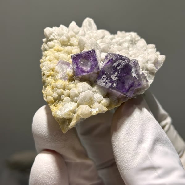 Fluorite from Inner Mongolia — complete view