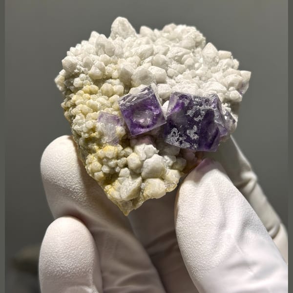 Fluorite from Inner Mongolia — alternate view