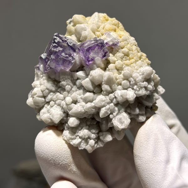 Fluorite from Inner Mongolia — detail view