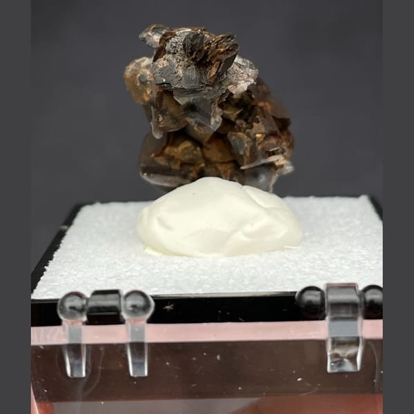 Chocolate calcite D from Guangdong — alternate view