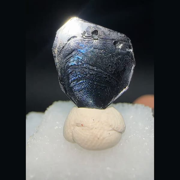 Specular hematite from Zhangjiakou — alternate view