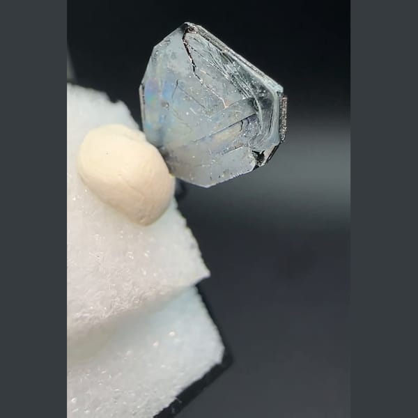 Specular hematite from Zhangjiakou — detail view
