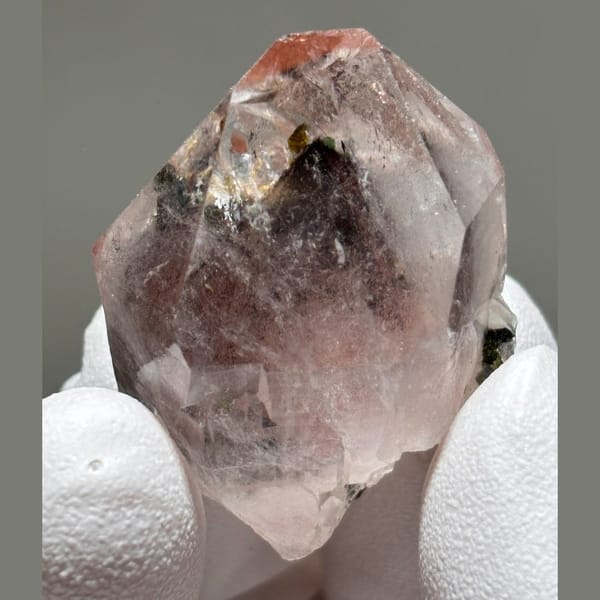 Patterned quartz crystal — alternate view