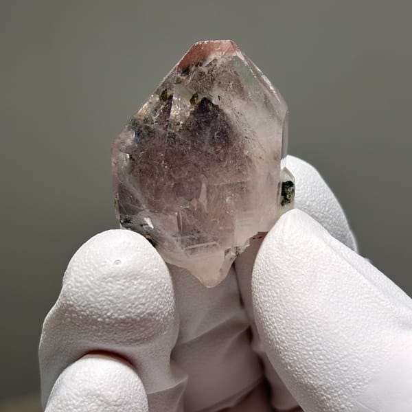 Patterned quartz crystal — alternate view