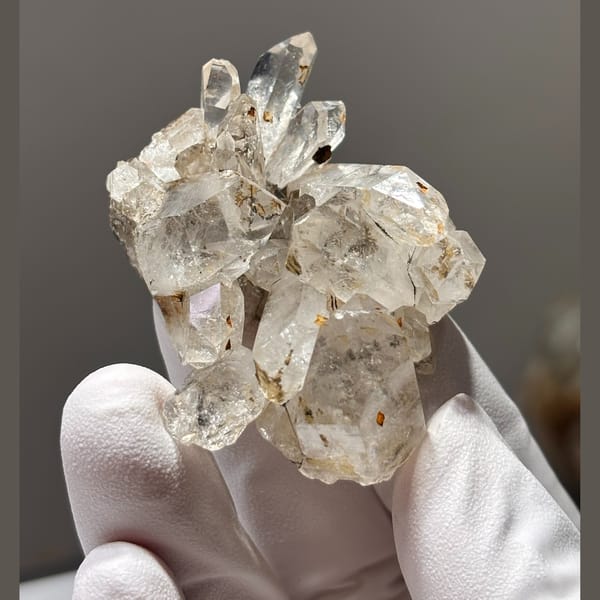 Himalayan quartz point from Tibet — complete view