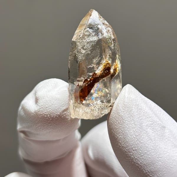 Himalayan quartz crystal — alternate view