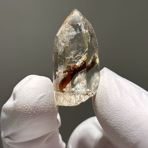 Himalayan quartz crystal — alternate view