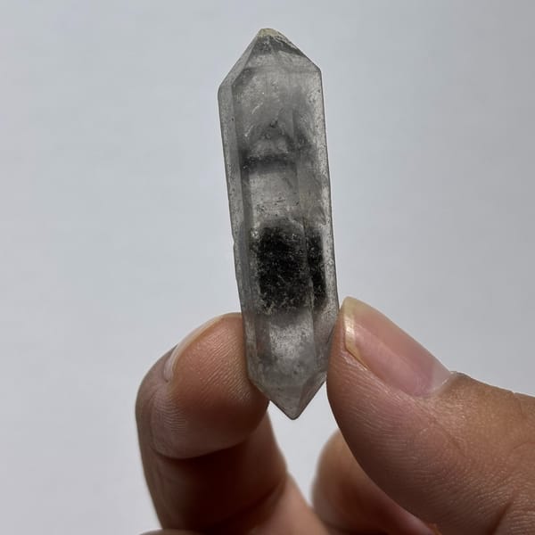 Candy heart spirit quartz — detail view