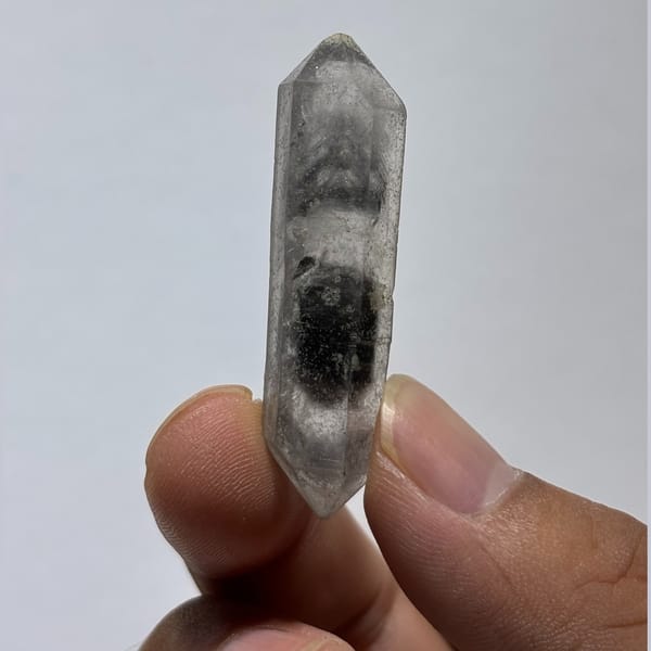 Candy heart spirit quartz — detail view