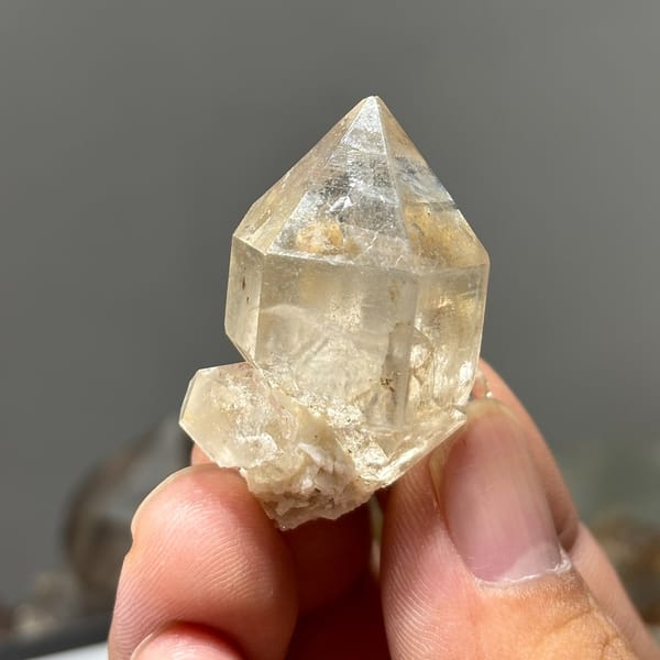 Spirit quartz point — alternate view