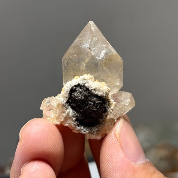 Spirit quartz point — alternate view