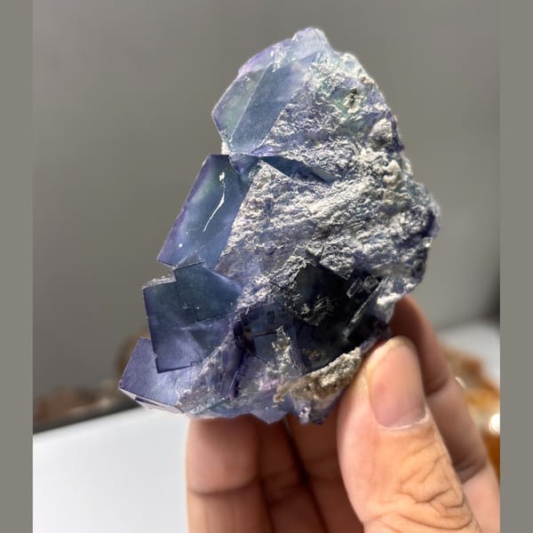Fluorite from Yaogangxian — alternate view