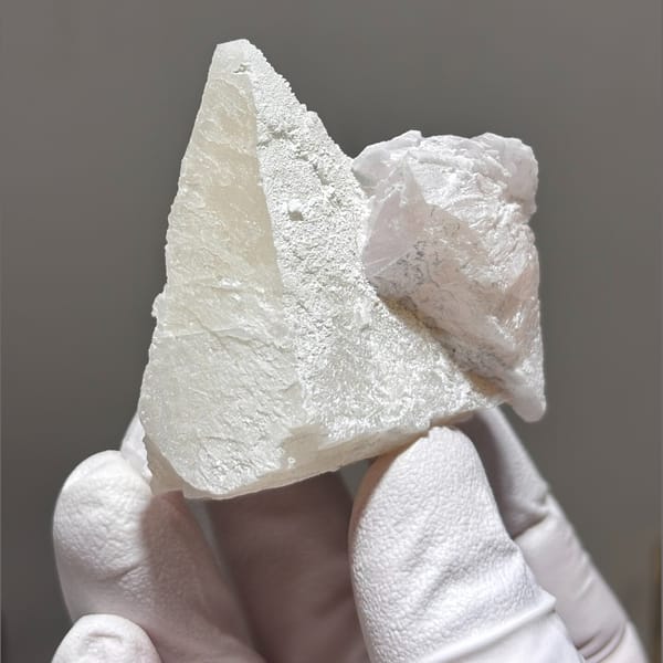 Pink calcite cluster — alternate view