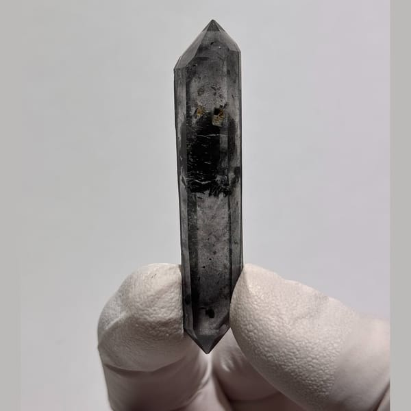 Spirit quartz crystal — alternate view