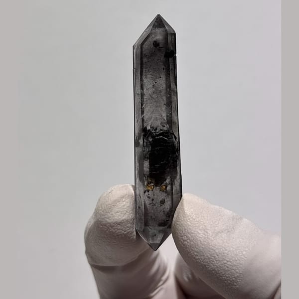 Spirit quartz crystal — alternate view