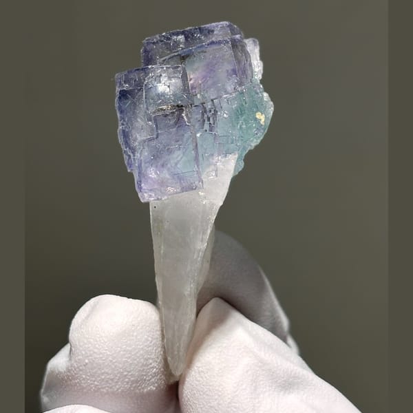 Fluorite from Yaogangxian — detail view