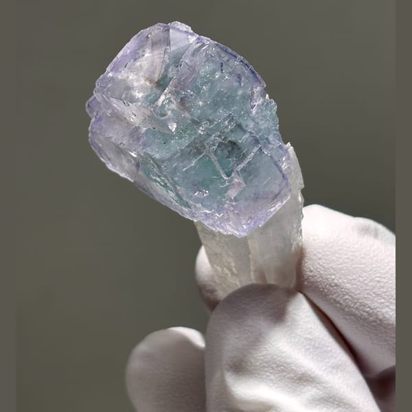 Fluorite from Yaogangxian — detail view