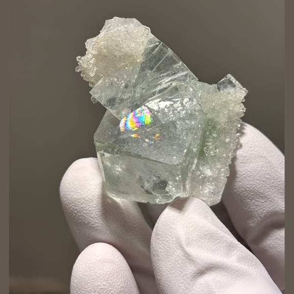 Fluorite from Zhejiang — alternate view