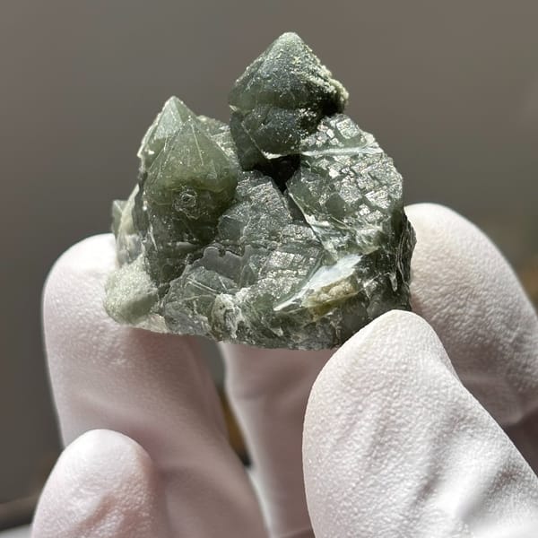 Green quartz from Inner Mongolia — alternate view