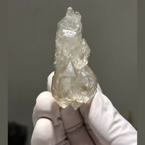 Bold spirit quartz — detail view