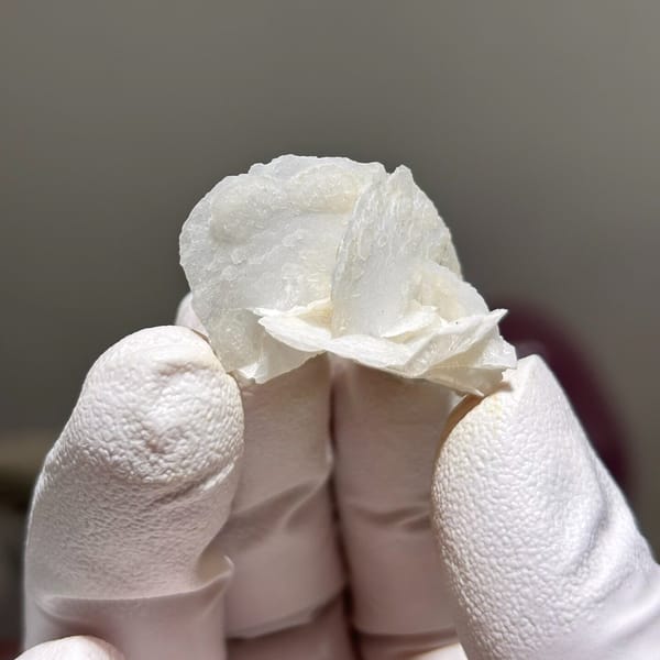 Mini calcite cluster — alternate view