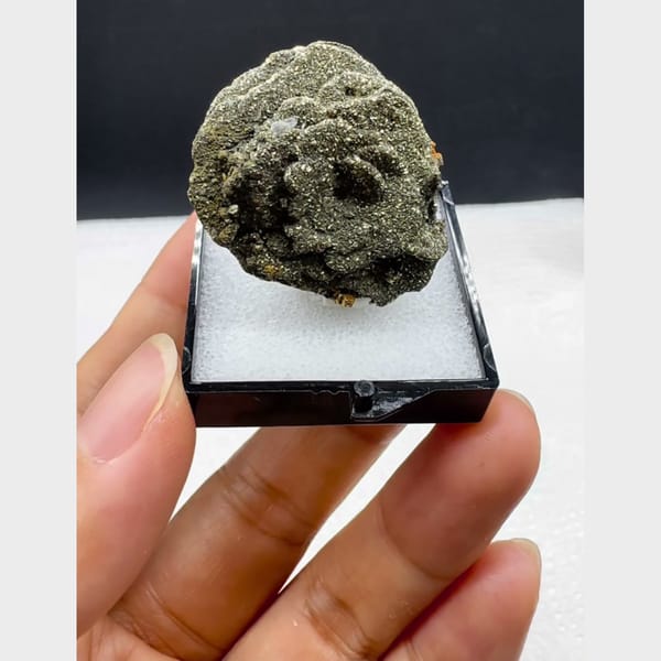 Pyrite Rosette with Pyrrhotite Yaogangxian 3.2 cm — complete view