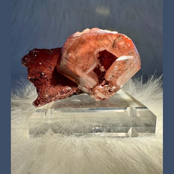 Red-Brown Chocolate Calcite Hunan 7.0 cm — detail view