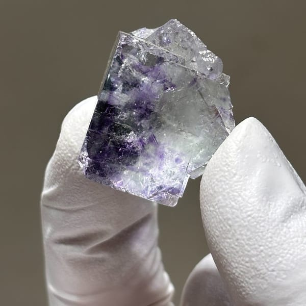 Compact Zhejiang fluorite — alternate view