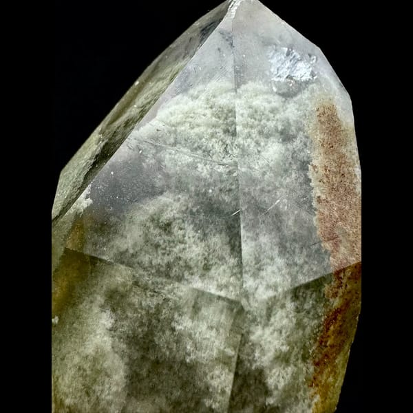 Himalayan green phantom quartz from Pakistan — alternate view