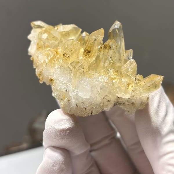 Himalayan quartz from Tibet — detail view