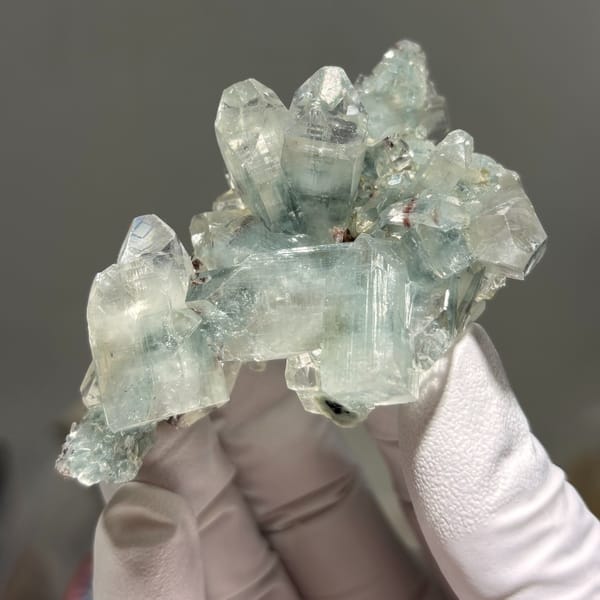 Double-sided apophyllite from India — alternate view