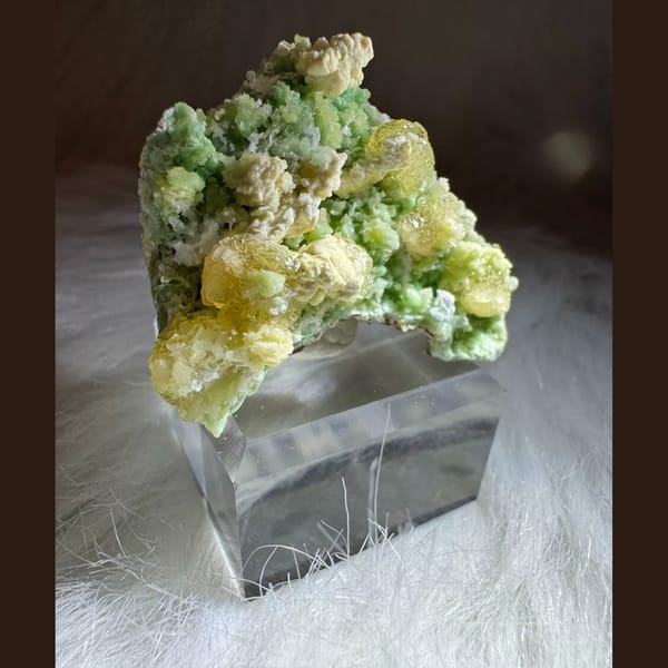Yellow-Green Garden Gypsum Guizhou 5.0 cm — alternate view