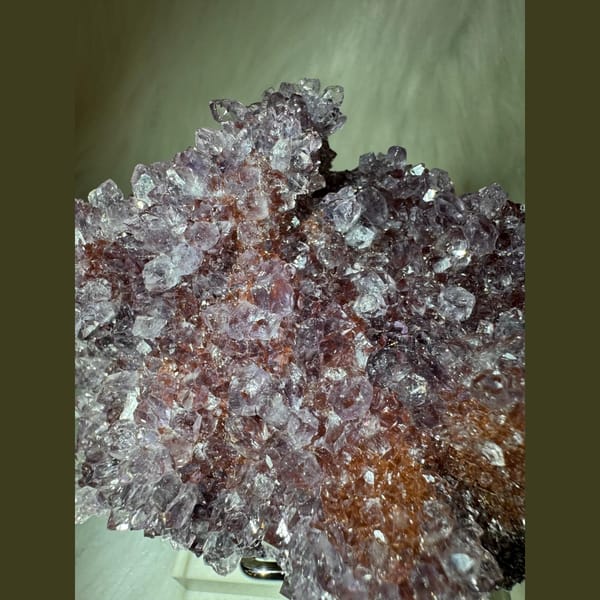 Purple Amethyst Cluster Plate 10.0 cm — alternate view