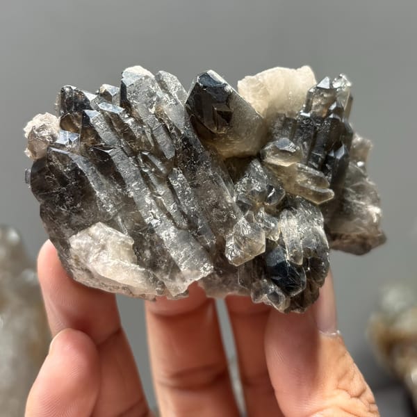 Smoky quartz from Madagascar — alternate view